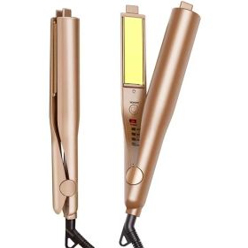 Professional 2-in-1 Hair Straightener Curler Ceramic Hair Curling Wand