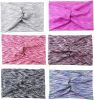 8 Pcs Headbands for Women Girls Wide Boho Knotted Yoga Head Wrap Hair Band