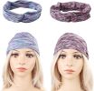 8 Pcs Headbands for Women Girls Wide Boho Knotted Yoga Head Wrap Hair Band