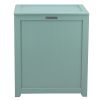 Oceanstar Storage Laundry Hamper, Turquoise