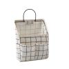 1pc Hanging Storage Bag, Wall Hanging Organiser Basket With Bathroom Pocket, Bedroom, Kitchen, Dormitory Dormitory, Essentials